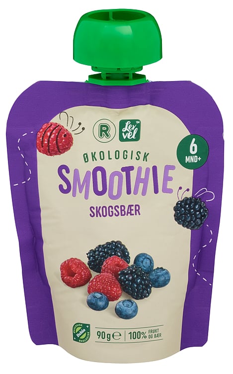 Smoothie skogsbær økol.   90g