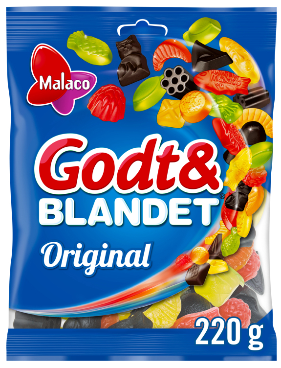 Godt&blandet original   220g