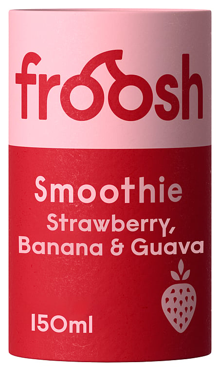 Smoothie jordbær, banan&guava 150ml