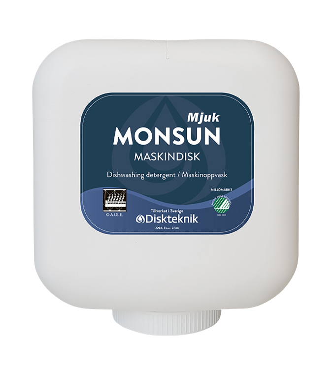 Maskinoppvask monsun mjuk  4,5kg