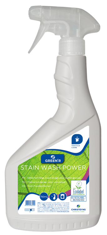 Green r stain wash power   6x750ml