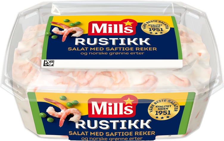 Rekesalat rustikk  200g