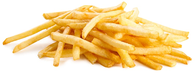 Skinny fries 7x7 m/skall  2kg