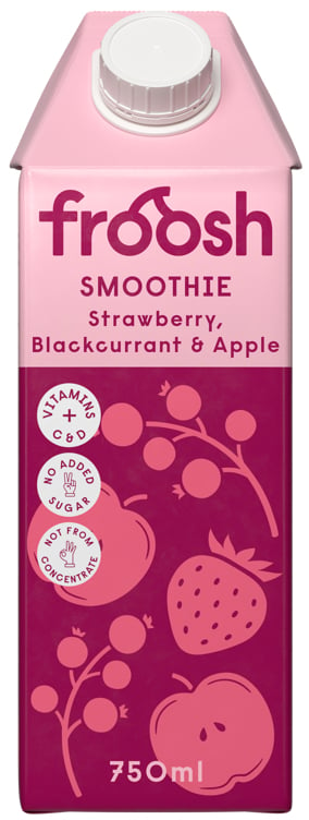 Smoothie jordbær, solbær & eple   750ml