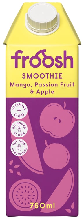 Smoothie mango, pasjonsfrukt & eple   750ml