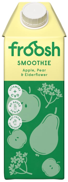 Smoothie eple, pære & hylleblomst   750ml