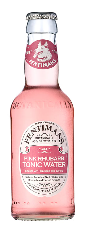 Fentimans pink rhubarb tonic water   24x20cl