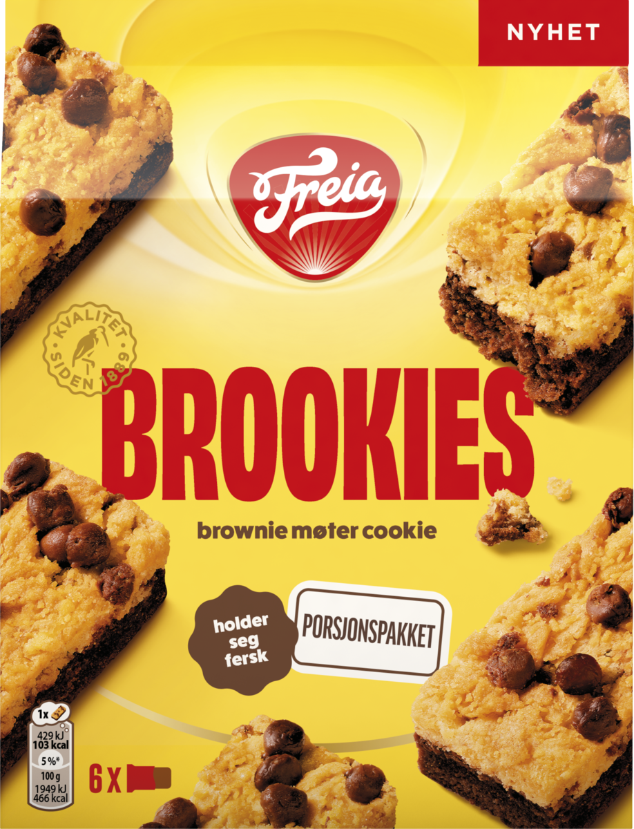 Freia brookie  132g