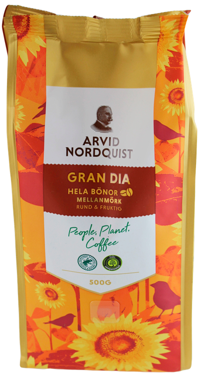 Classic gran dia kaffe hele bønner   500g