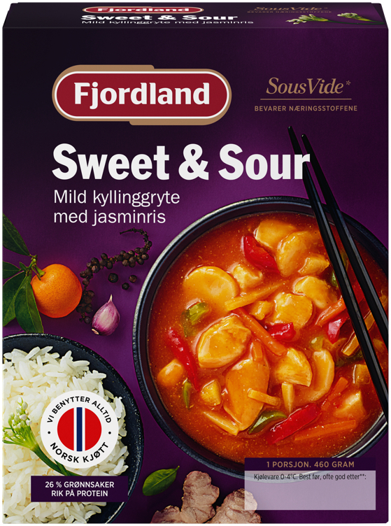 Fjordland sweet & sour   460g