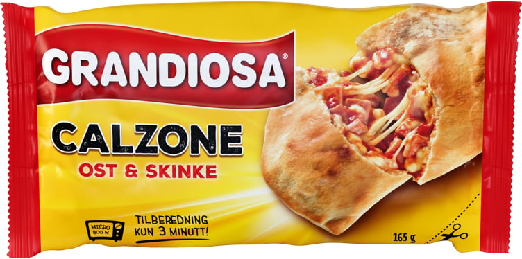 Grandiosa calzone mikroprodukt   165g