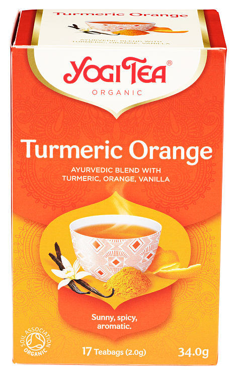 Turmeric orange økol.  17 poser