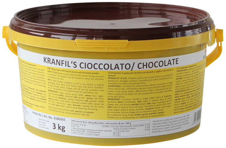 Kranfil's sjokolade crunchy  3kg