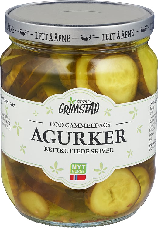 Agurker god gammeldags 550g