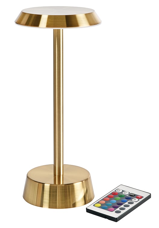 Led lampe trådløs 11,8x26 nour brass  1stk