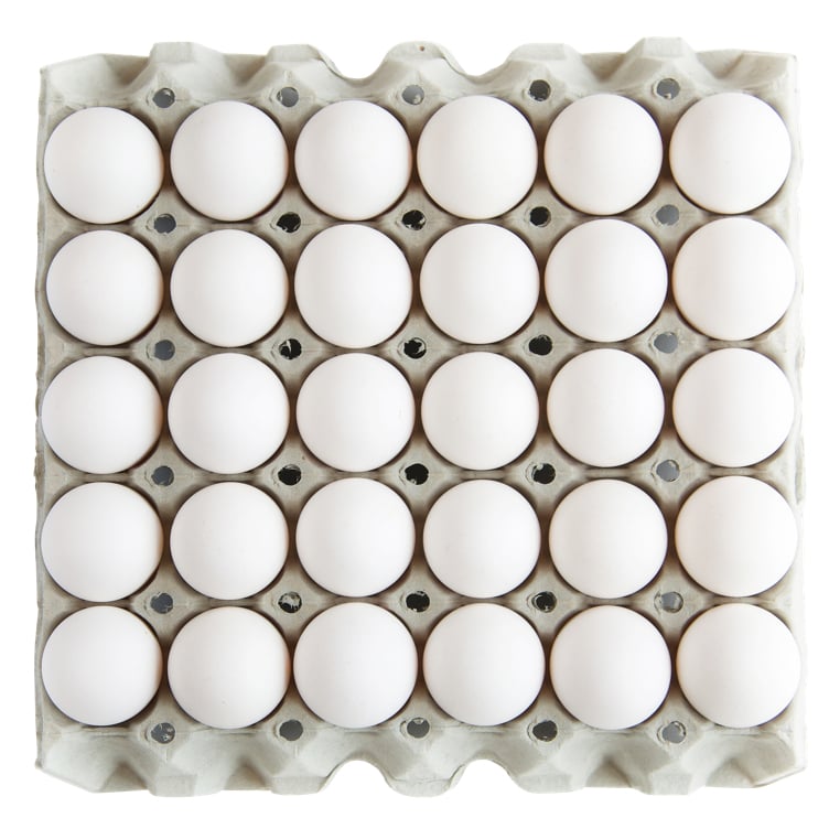 Egg fra frittgående høner m/l 30stk  15,12kg