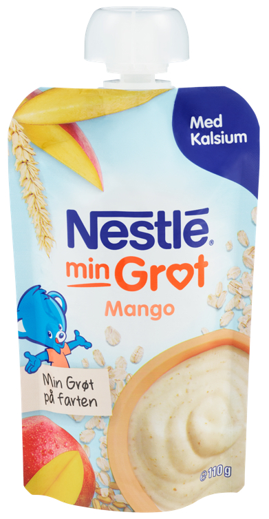 Min grøt mango spiseklar 6m   110g