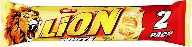 Lion white 2pk  60g