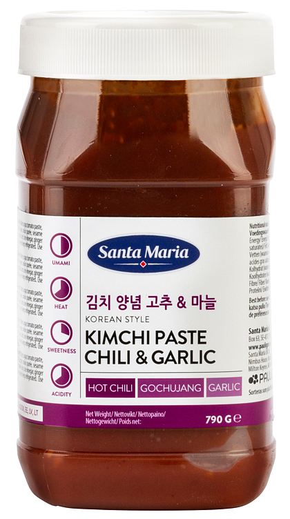 Kimchi paste chili & garlic korean style  790g