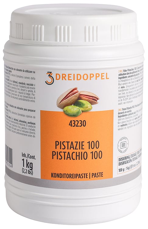 Dreidoppel pasta pistasje boks  1kg