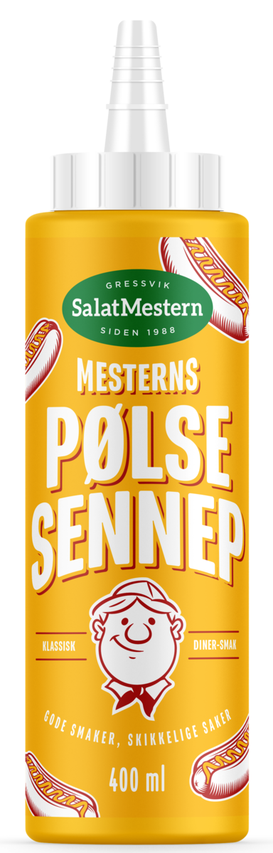 Pølsesennep  400ml