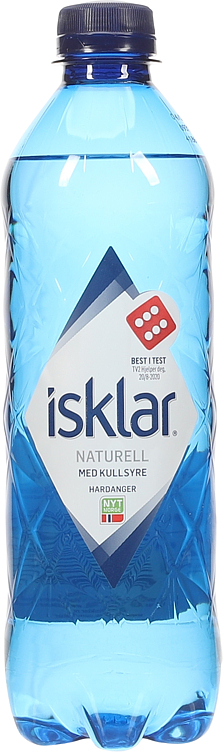 Isklar naturell med kullsyre  24x460ml