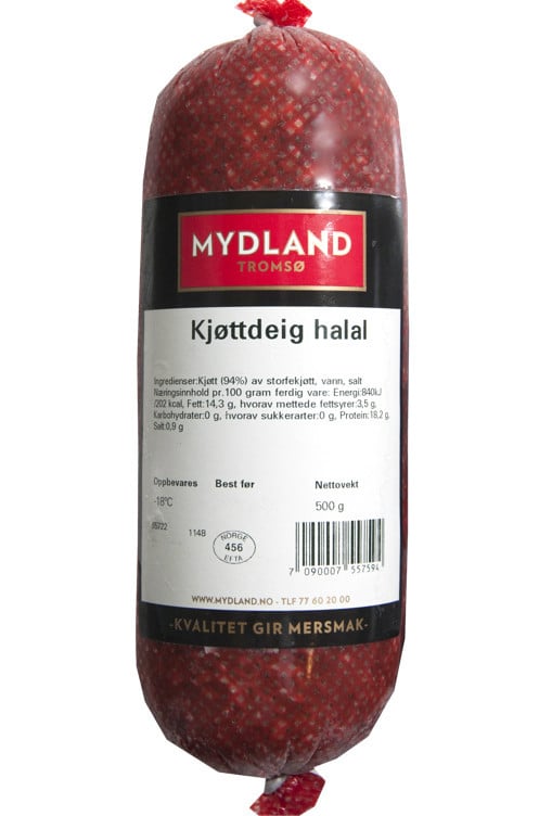 Kjøttdeig halal fryst   500g