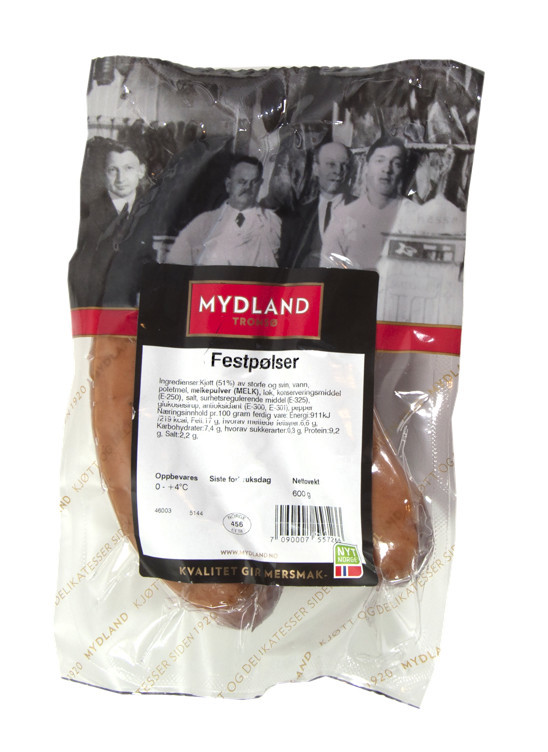 Festpølse  600g