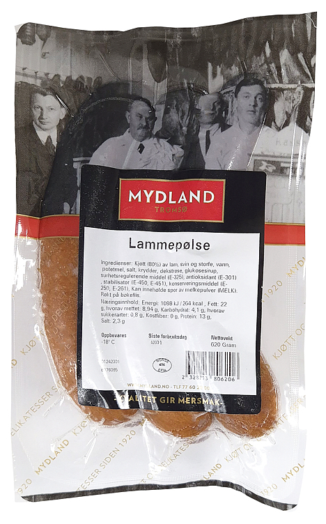 Lammepølse frys   kg