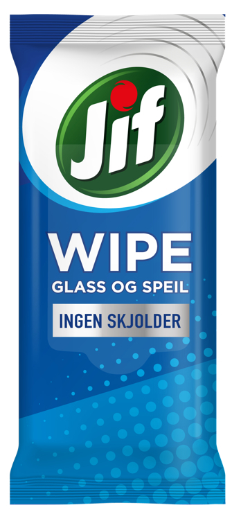 Jif wipe glas and mirror  30stk