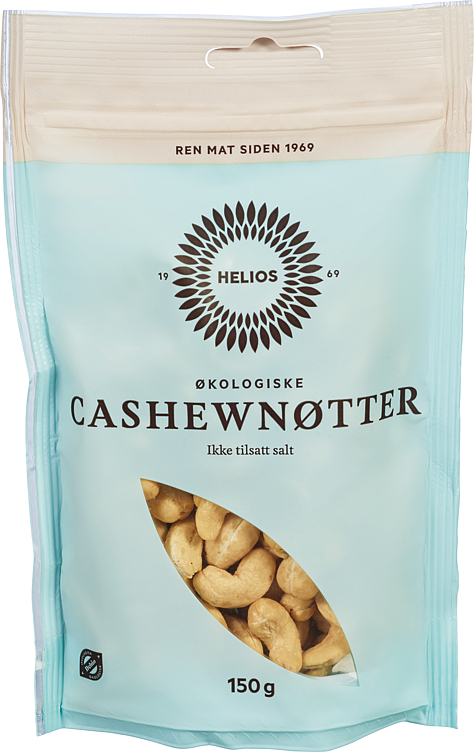 Cashewnøtter økol.  150g