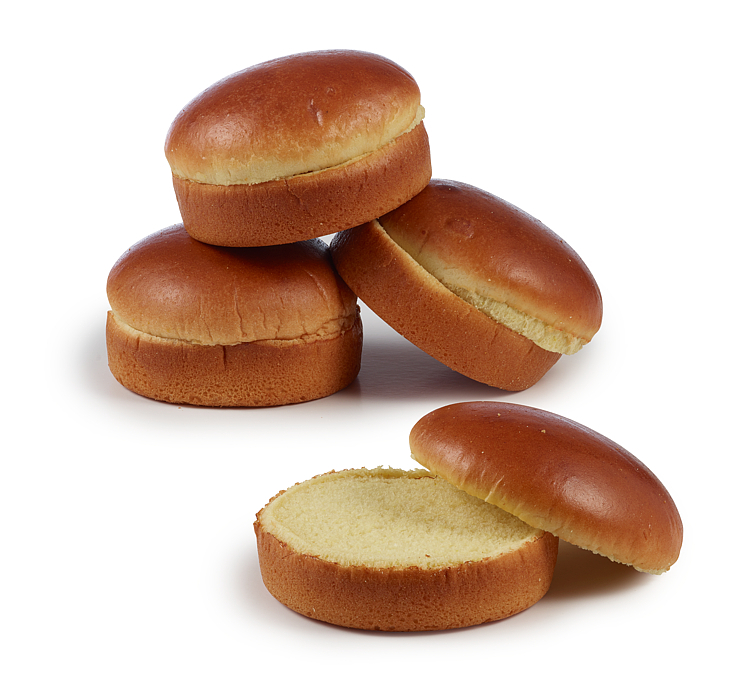 Brioche hamburgerbrød  20x80g  1,6kg