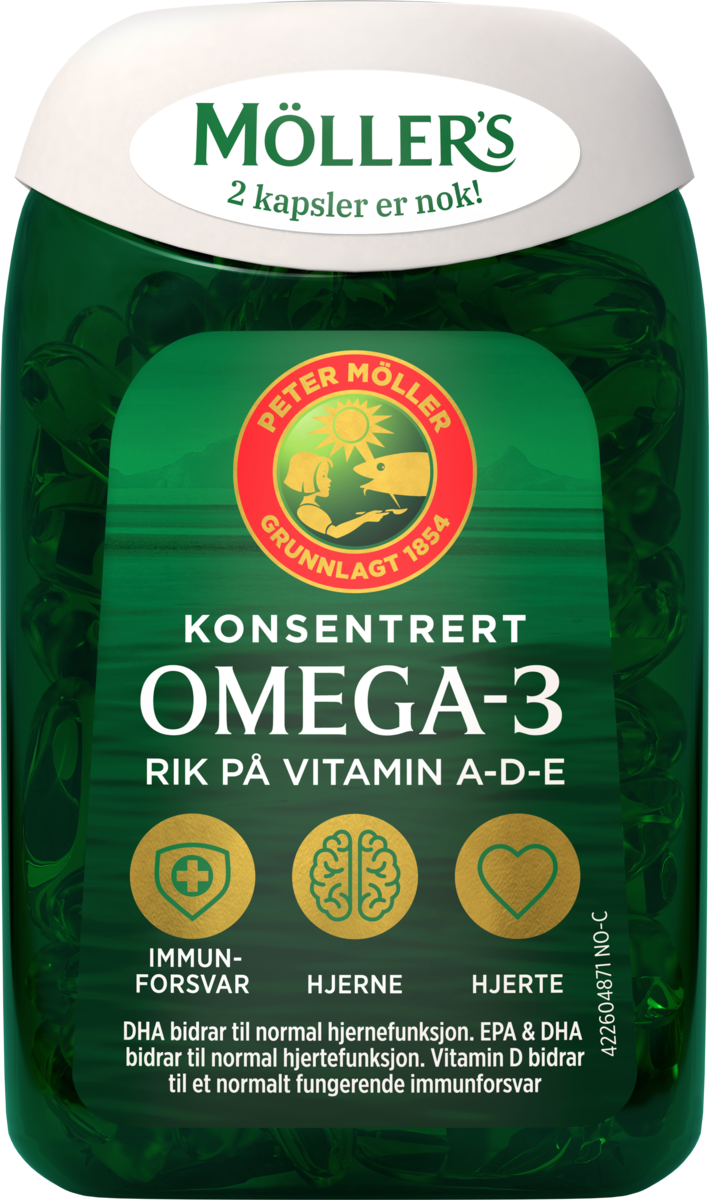 Möller’s den originale omega-3   112stk