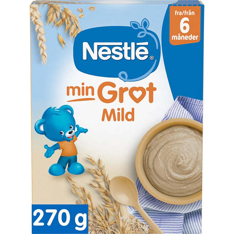 Min grøt mild havre 4m  270g