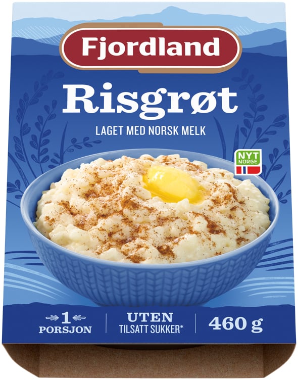 Fjordland risgrøt       460g