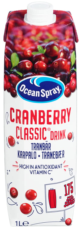 Ocean spray cranberry classic   1l