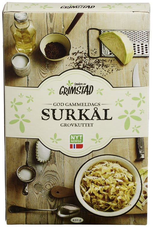 Surkål god gammeldags  450g