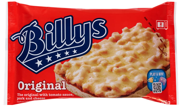 Billys pan pizza origin    20x170g