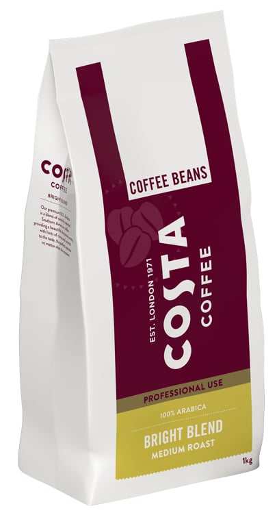 Costa bright blend beans  6x1kg