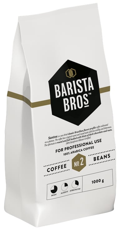 Barista bros no2 santos coffee beans  6x1kg