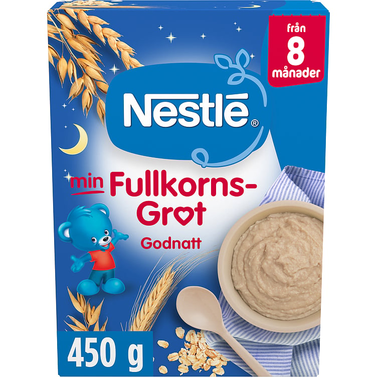 Min fullkornsgrøt god natt 8m  450g