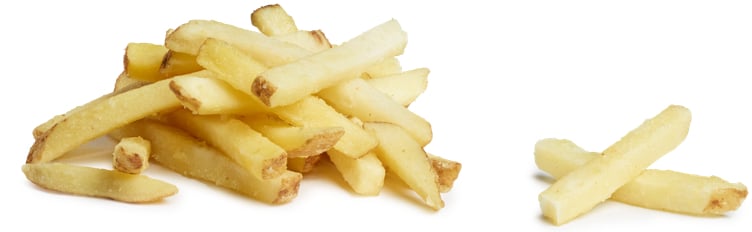 Fries really crunchy 9x9mm  2,5kg