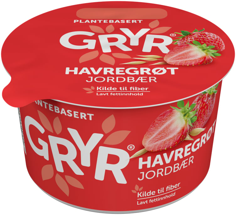 Gryr havregrøt jordbær  150g