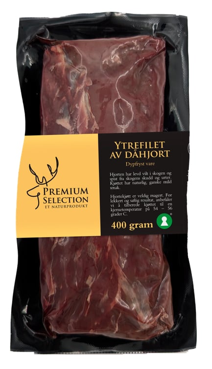 Dåhjort ytrefilet  400g