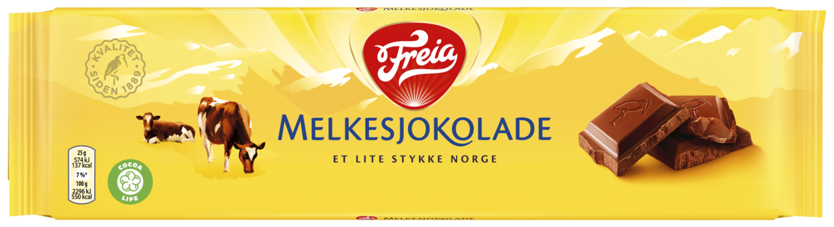 Melkesjokolade 200g