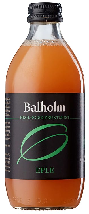 Balholm friskpressa eple økol.  12x33cl