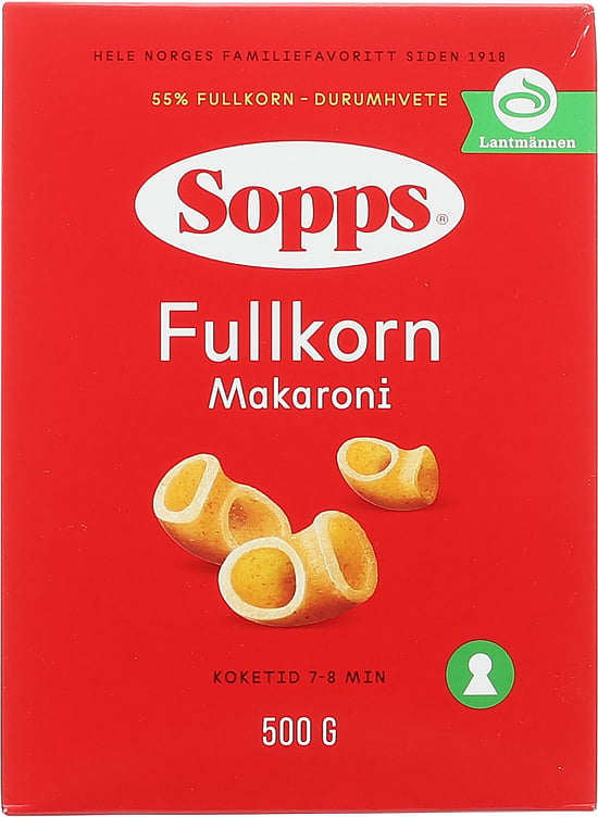 Makaroni fullkorn   500g