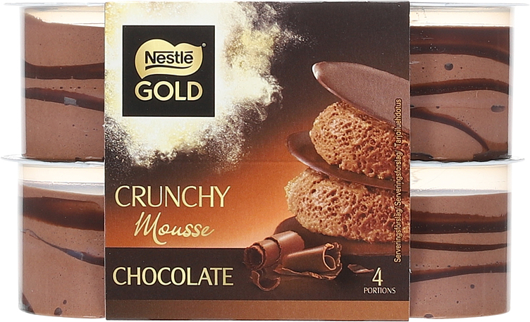 Nestle gold mousse  4x57g