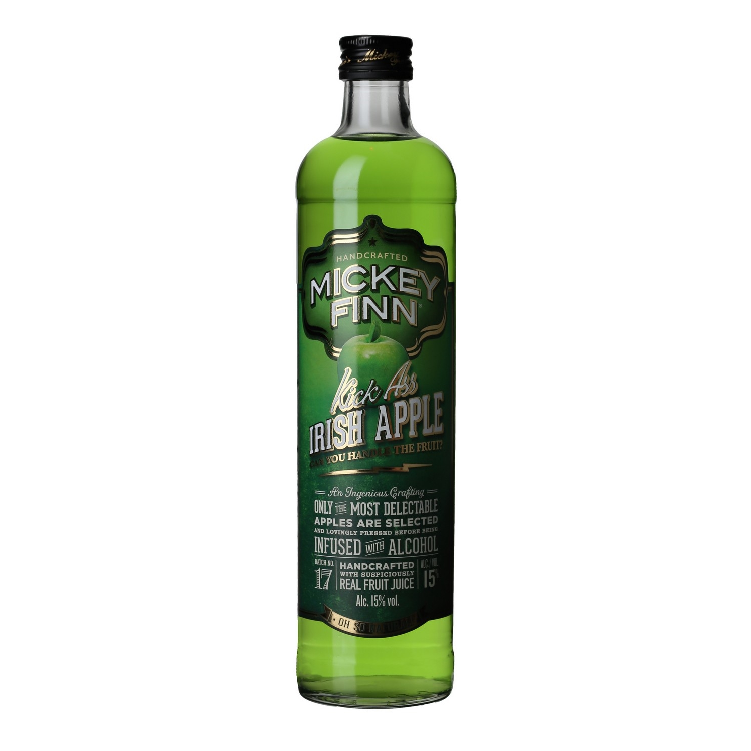 Mickey finn sour green apple  15%  50cl