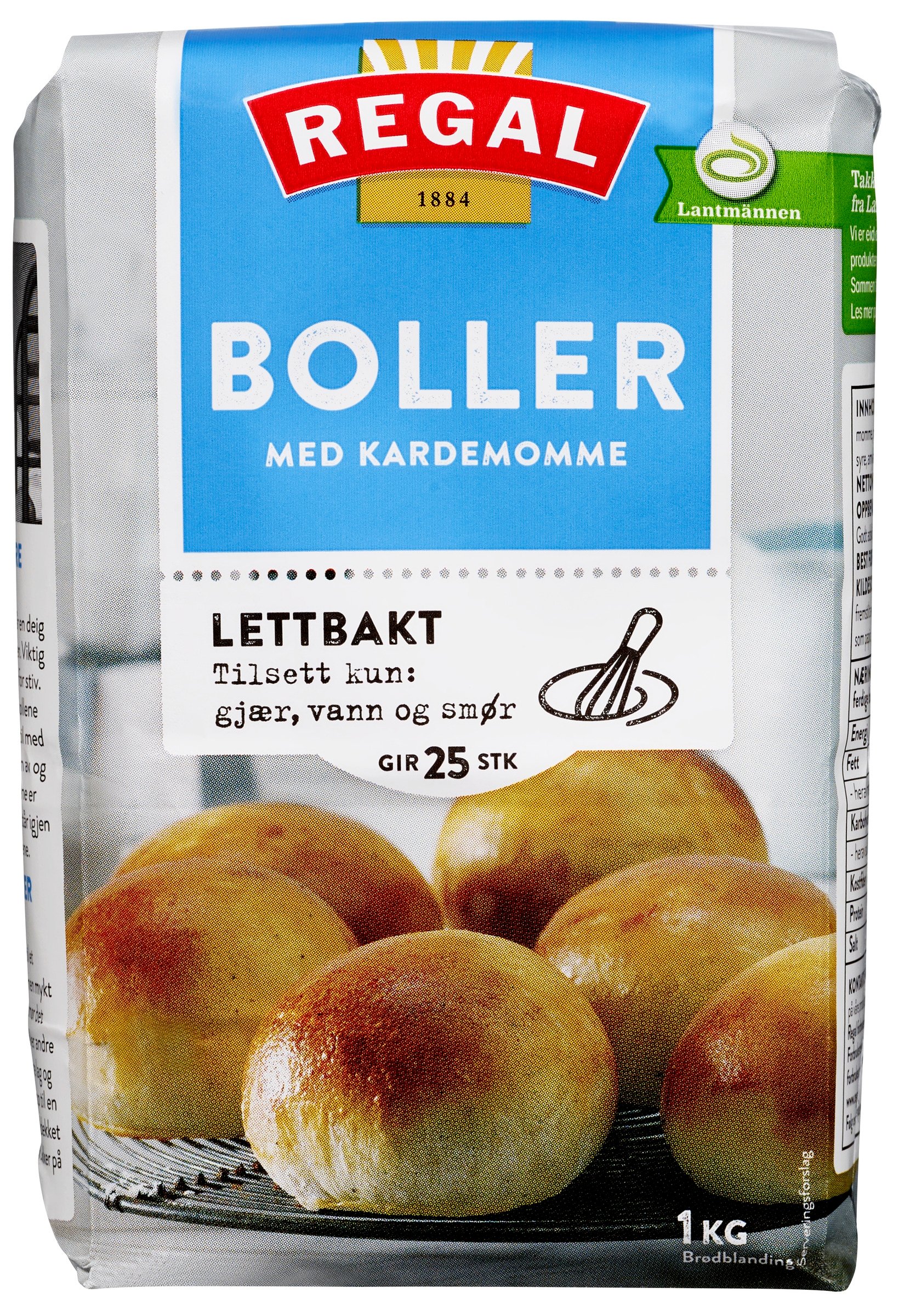 Boller lettbakte   1kg